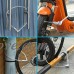 Dsteng Bike Lock Bicycle Lock Chain Resettable 4 Digit Combination Anti-Theft Bike Locks Bike Motorcycle Gate Garage Fence - B07FP66LMD